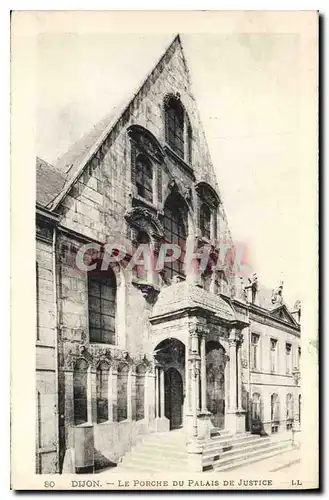 Cartes postales Dijon Le Porche du Palais de Justice