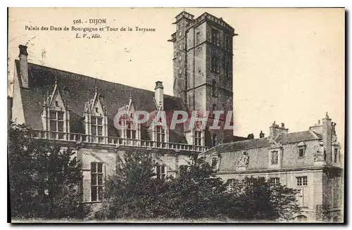 Cartes postales Dijon Palais des Ducs de Bourgogne et Tour de la Terrasse