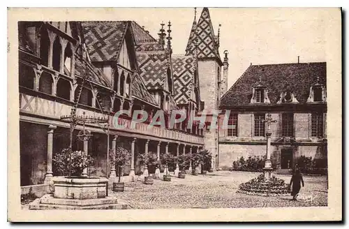 Cartes postales Beaune C d'Or Hotel Dieu La Cour d'Hanneur Les Galeries