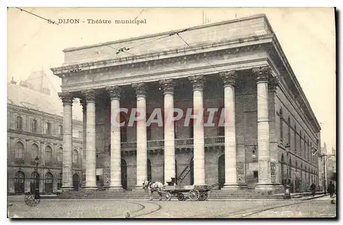 Cartes postales Dijon Theatre municipal