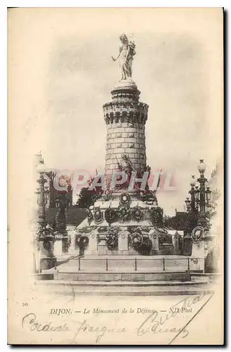 Cartes postales Dijon Le Monument de la Defense