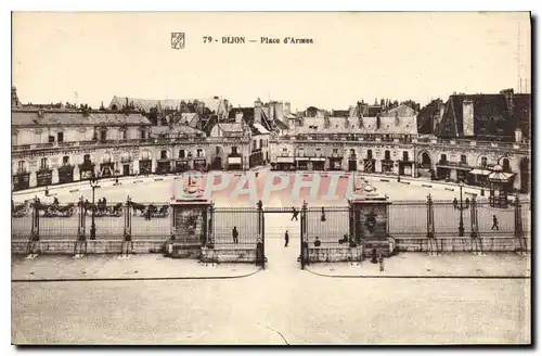 Cartes postales Dijon Place d'Armes