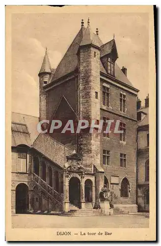 Cartes postales Dijon La tour de Bar