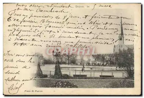 Cartes postales Dijon Place St Pierre