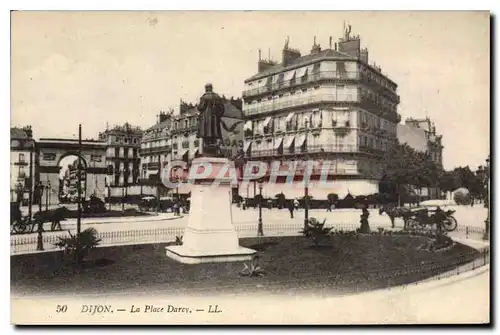 Cartes postales Dijon La Place Darcy