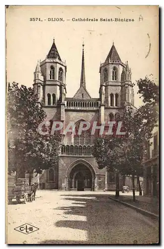 Cartes postales Dijon cathedrale Saint Benigne