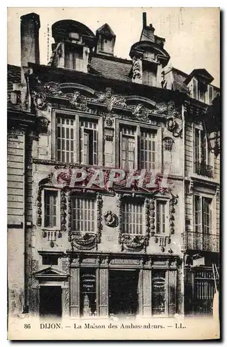 Cartes postales Dijon la Maison des Ambassadeurs