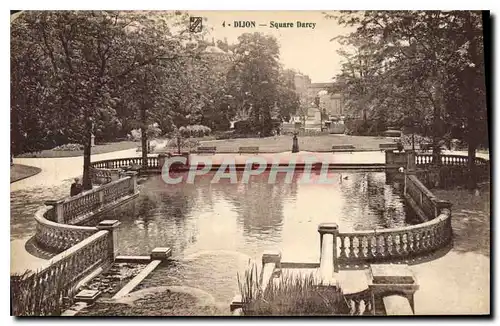 Cartes postales Dijon Square Darcy