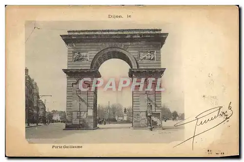 Cartes postales Dijon porte Guillaume