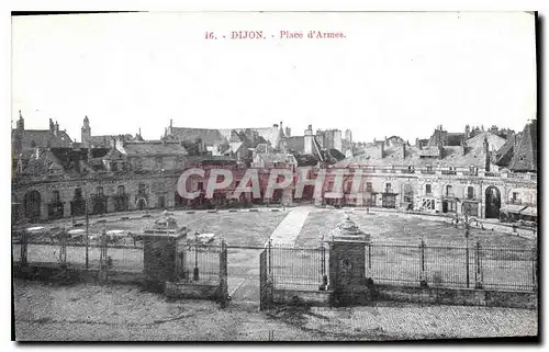 Cartes postales Dijon place d'Armes