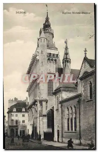 Cartes postales Dijon eglise Notre Dame