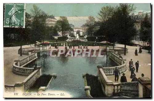 Cartes postales Dijon le parc Darcy