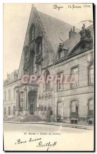 Cartes postales Dijon palais du justice