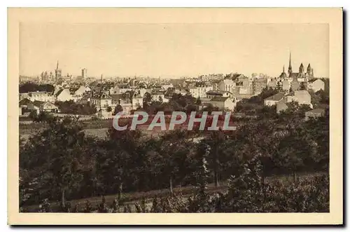 Ansichtskarte AK Dijon vue generale prise de Montchapet