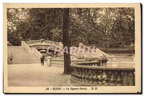 Cartes postales Dijon Le Square Darcy