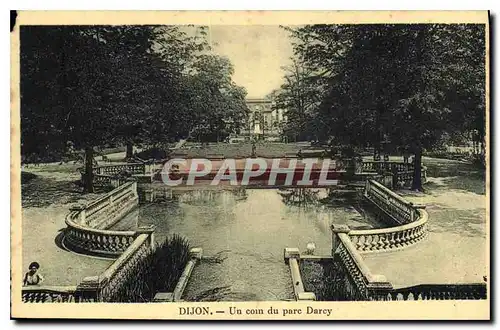 Cartes postales Dijon un coin du parc Darcy