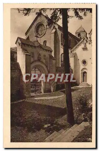 Ansichtskarte AK Abbaye de Senanque Gordes Vaucluse entree de l'Abbaye