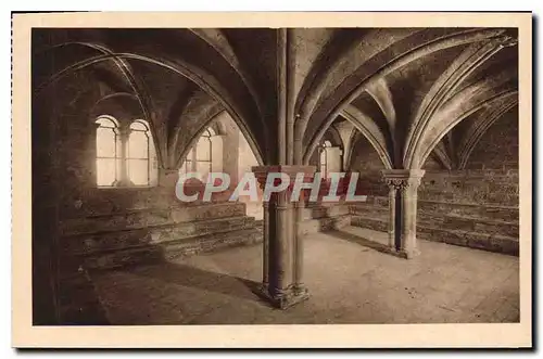 Cartes postales Abbaye de Senanque Gordes Vaucluse Salle capitulaire XIII siecle