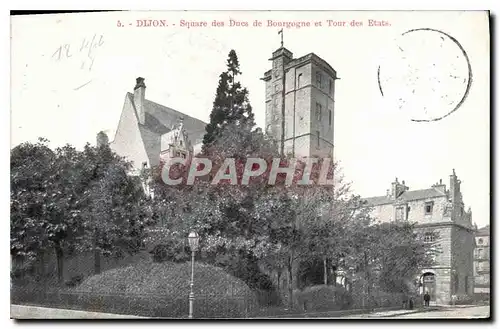 Ansichtskarte AK Dijon Square des Ducs de Bourgogne et tour des Etats