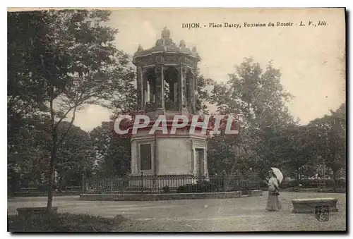 Cartes postales Dijon place Darcy Fontaine du Rosoir