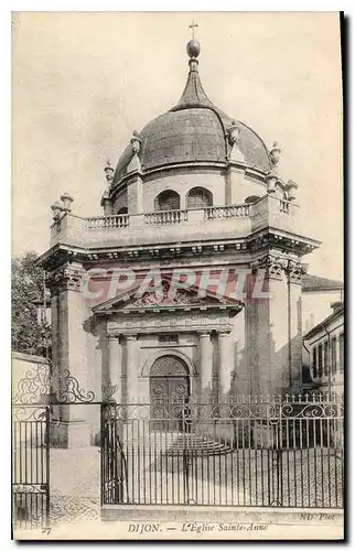 Ansichtskarte AK Dijon l'eglise Sainte Anne