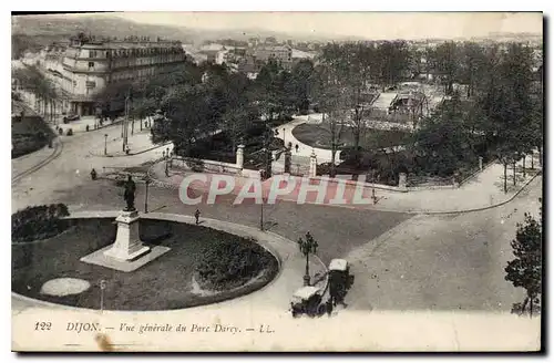 Ansichtskarte AK Dijon vue generale du parc Darcy