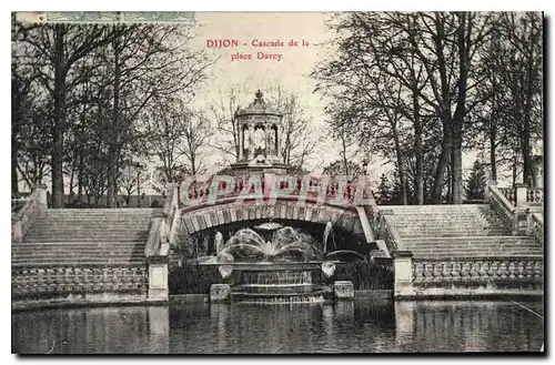 Ansichtskarte AK Dijon cascade de la place darcy