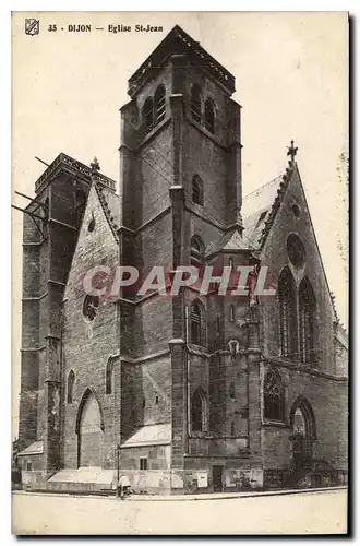 Cartes postales Dijon eglise St Jean