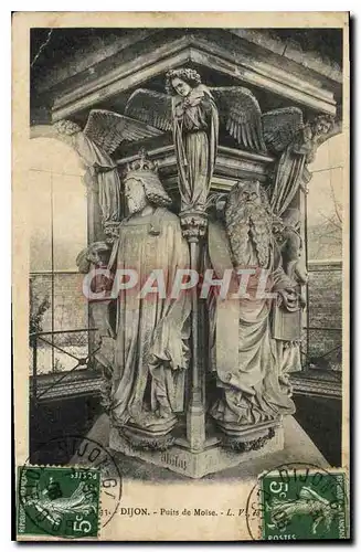 Cartes postales Dijon Puits de Moise