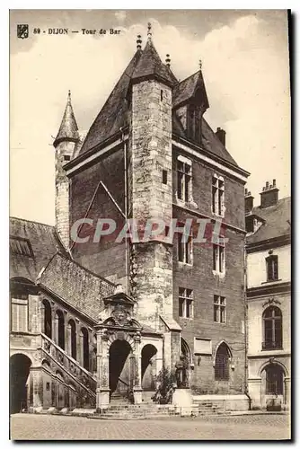 Cartes postales Dijon tour de Bar
