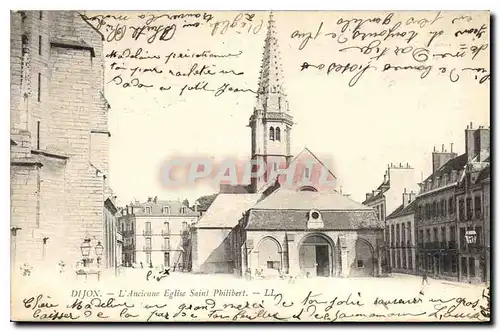 Cartes postales Dijon l'ancienne eglise Saint Philibert