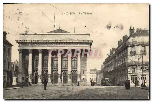 Ansichtskarte AK Dijon le Theatre