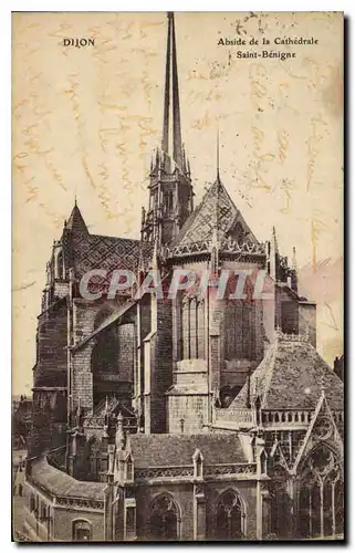 Cartes postales Dijon Abside de la cathedrale Saint Benigne