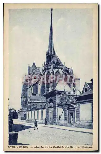 Cartes postales Dijon Abside de la cathedrale Sainte Benigne