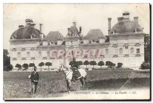 Cartes postales Cheverny le chateau la facade