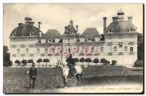 Ansichtskarte AK Cheverny le chateau la facade