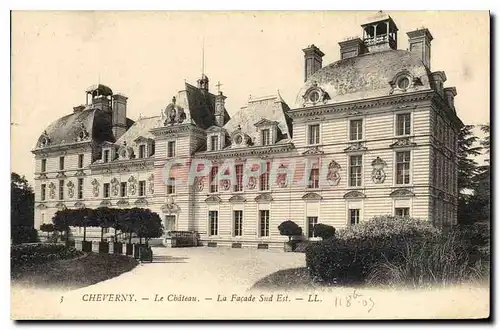 Ansichtskarte AK Cheverny le chateau la facade Sud Est