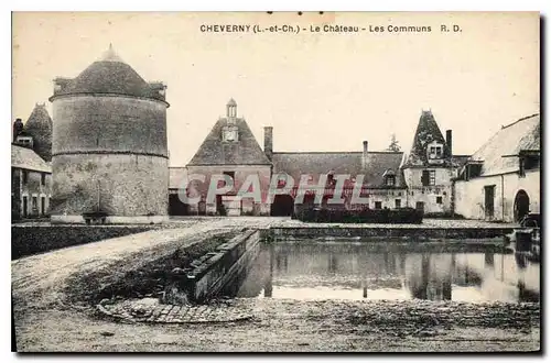 Cartes postales Cheverny L et Ch le chateau les Communs