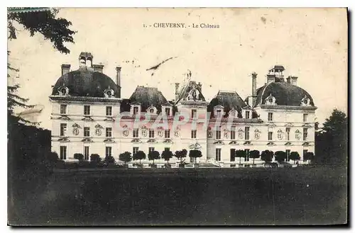 Cartes postales Cheverny le chateau