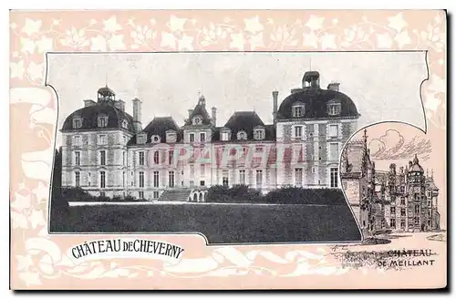 Cartes postales Chateau de Cheverny chateau de Meillant