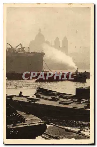 Cartes postales Marseille Bouches du Rhone un coin du port de la Joliette