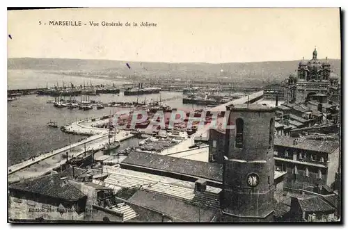 Ansichtskarte AK Marseille vue generale de la Joliette