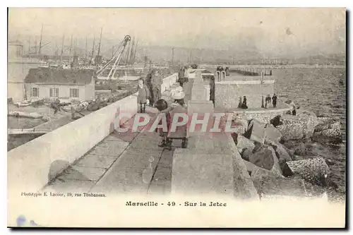 Cartes postales Marseille sur la Jetee