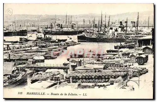 Cartes postales Marseille Bassin de la Joliette