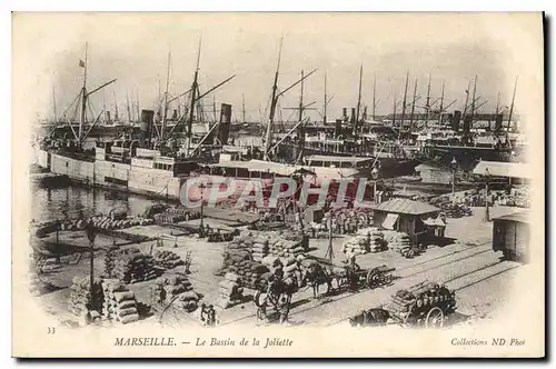 Cartes postales Marseille le Bassin de la Joliette