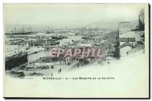 Cartes postales Marseille les Bassins de la Joliette