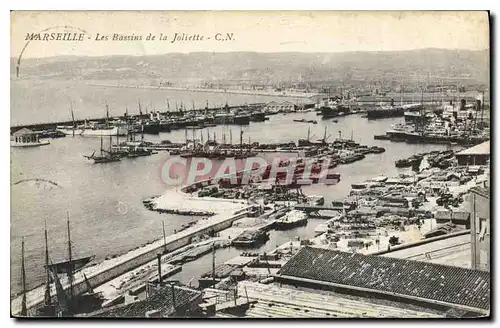 Cartes postales Marseille les Bassins de la Joliette