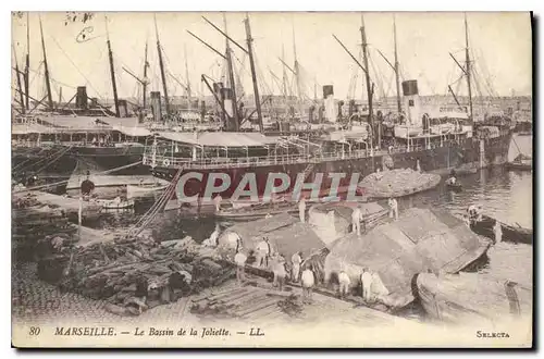 Cartes postales Marseille le Bassin de la Joliette