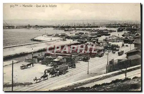 Cartes postales Marseille Quai de la Joliette