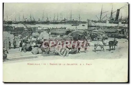 Cartes postales Marseille Bassin de la Joliette